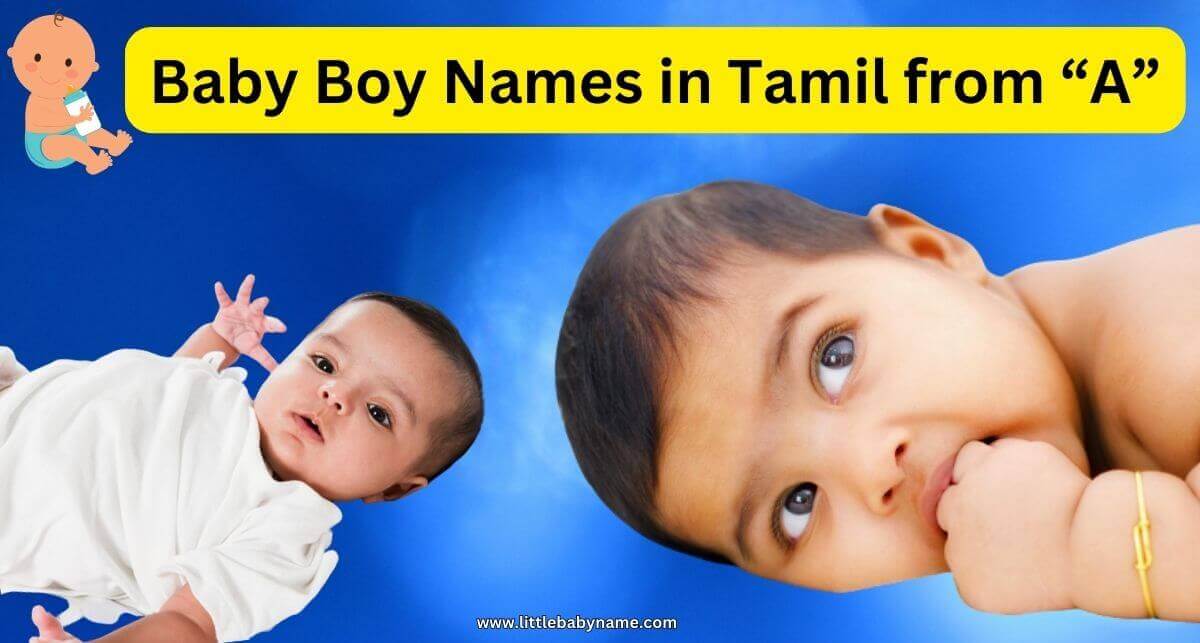 Baby Boy Names in Tamil from “A”